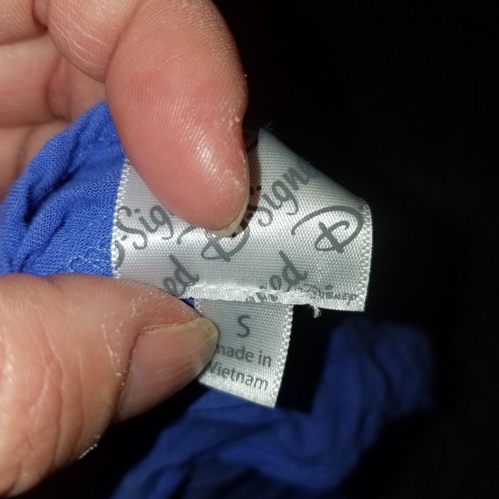 D-Signed blue dress size s - Picture 3 of 4
